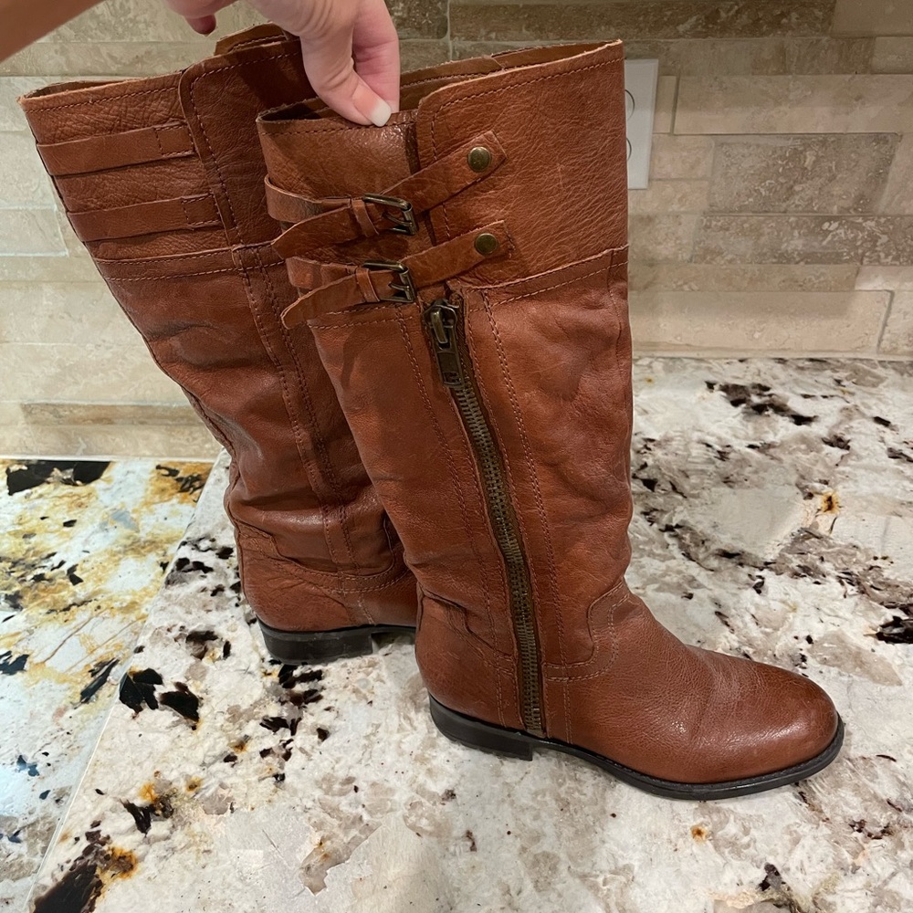 Great condition leather boots - only worn a couple of times.